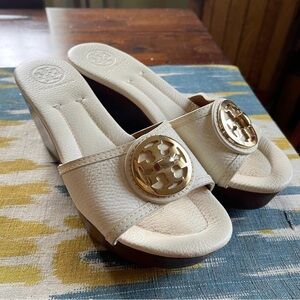 Tory Burch Wedge Sandals Sz 8